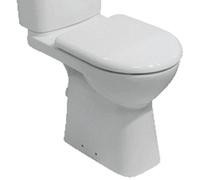 Jika Euroline Partie de cuvette combinaison de cuvette H48xL36xP71.5cm Chasse profonde Céramique Blanc h8236170000001