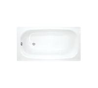 Jika (Groupe Roca) - Riga 130 x 70 cm Baignoire gain de place 150 L en acier émaillé sans pieds blanc (H2340300000001)