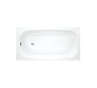 Jika (Groupe Roca) - Riga Baignoire gain de place 150 L 140 x 70 cm en acier émaillé sans pieds blanc (H2340400000001)