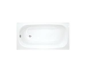 Jika (Groupe Roca) - Riga Baignoire gain de place 150 L 140 x 70 cm en acier émaillé sans pieds blanc (H2340400000001)