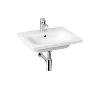 Jika Mio-N - lavabo, 55x45 cm, avec trop-plein, 1 trou pour robinetterie, Jika Perle, blanc H8127121001041