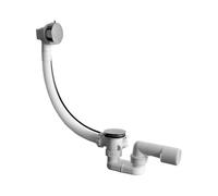 Jika Mio - Set de garniture de vidage de baignoire 550 avec trop-plein, câble de bowden, plastique/métal H2948160040001