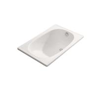 Jika Riga - Baignoire sabot, 105x70x38 cm, blanc H2340000000001