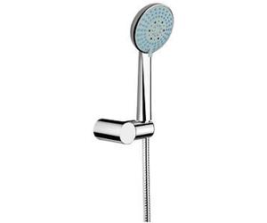 Jika Rio - Set de pommeau de douche, 3 jets, support et flexible 1,7 m, inox/chrome H3651R00043611