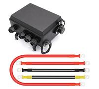 Jikoiuty Boîtier de commande de relais magnétique de treuil pour treuil électrique UTV ATV 12 V 8000-17000 livres