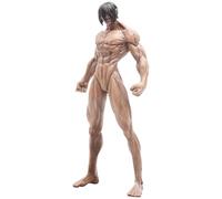 Jilijia Figurine Eren Jaeger de 15 cm en PVC - Figurine géante d'Eren debout ou assis - Jouet - Décoration de bureau - Cadeaux de collection