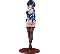 Jilijia Statue de Peinture Originale Série Beauté, Figurine Nangong Yingtao Style Cheongsam Modèle de Collection Dessin Animé Ornements 27 cm