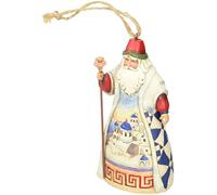Jim Shore Enesco Figurine allemande de Père Noël 12 cm, Polyrésine, Multicolore, 4.5-Inch