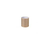 Jin Abat-Jour Cylindre E27 Marron 15Dx15dx18h Cm Tissu Saco-jute
