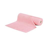 Jinavoty Chiffon Microfibre en Rouleau Détachables Lavables Réutilisables Microfibres Serviettes en Rouleau Douces Absorbantes Torchons de Nettoyage pour la Cuisine Maison Voiture (Rose, 20 Feuilles)