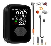 JINER Compresseur à Air Portatif, 4000mAh 150PSI Gonfleur Pneus sans Fil