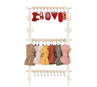 JINGLING Rangement pour serre-tête pour fille - Support mural pour pinces à cheveux - Système de rangement peu encombrant pour salon, chambre à coucher et chambre d'enfant
