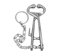 Jingyash Pince Nez de Bœuf en Acier Inoxydable - Acier Inoxydable - Pince Bovine Universelle,Accessoire Jardin & Équipement Ferme pour Débutants en Élevage