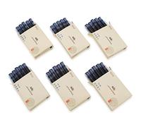 JINHAO Lot de 30 cartouches d'encre pour stylo plume JINHAO et Baoer Taille standard (bleu/noir)