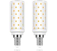 JINLONTA Ampoule LED E14, 3000 K, 10 W (remplace une ampoule à incandescence de 100 W), 1 000 lm, 100-265 V CA, sans scintillement, non dimmable, ampoule LED E14 à économie d'énergie, lot de 2