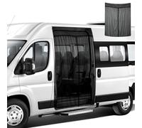 JinsenTGG Moustiquaire Auto Remplacement pour Fiat Ducato/Peugeot Boxer/Citroen Relay 2006-2024, Moustiquaire pour Porte Latérale de Voiture, Moustiquaire Magnétique Monocouche, Insectes Respirants