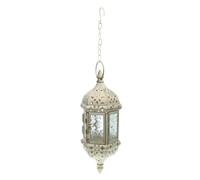 JINXIU-LI Socle pour Bougie Bougeoir Suspendu, bougeoir Pilier, Bougie Chauffe-Plat Votive Idées de Cadeaux pour Une fête « Mes Coups de cœur(White)