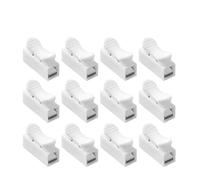JIOYUNG eufeifeiegds Connecteur de Fil de câble, connecteur de câble à poussée Rapide, borne à Ressort for l'éclairage et Le câblage Automobile, électricité wefeiegds(1Pin 100PCS)