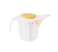 JISADER Verre Doseur,Broc Mesureur 1.5L,Tasse à Mesurer à Thé de Lait PP, Verre Doseur Pâtisserie avec Graduation,Pichet Tasse à Mesurer, Cuisine Cuisson Tasse pour Maison,Multi-Usage,avec Filtre