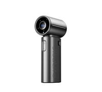 JISULIFE Life9S Turbo Power Ventilateur portatif avec batterie de 5000 mAh et 5 vitesses d'autonomie jusqu'à 22 heures Noir