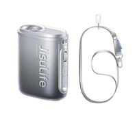 JISULIFE Portable Cou Ventilateur, 100 Vitesses 40000RPM, Clip Ventilateur
