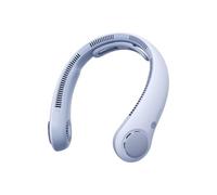 JISULIFE Ventilateur de cou portable: minerve mains libres, 5 vitesses