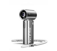JISULIFE Ventilateur portable Chrome - Turbo puissant, 22H de fraîcheur