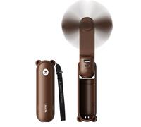 JISULIFE Ventilateur Portatif 3-en-1 avec Power Bank et Lampe de Poche | 19H Max Refroidissement, USB rechargeable, éventail à main, ventilateur de poche pour voyages/croisières/concerts/maquillage