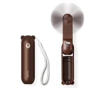 JISULIFE Ventilateur Portatif 3-en-1 avec Power Bank et Lampe de Poche