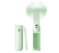 JISULIFE Ventilateur Portatif 3-en-1 avec Power Bank et Lampe de Poche