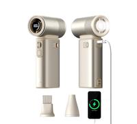 JISULIFE Ventilateur Portatif Ultra2 9000mAh Max 25H, 3 en 1, 100 Vitesse