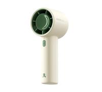 JISULIFE Ventilateur turbo portable, rechargeable 4000 mAh, 5 vitesses | Autonomie maximale de 22 heures, flux d'air puissant, ultra silencieux, avec sangle de cou et autocollants inclus
