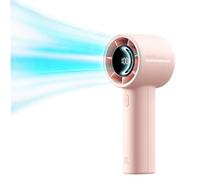 JISULIFE Ventilateur turbo portatif Life10S, 28 h d'autonomie maximale, 5 | Essentiel de voyage pour l'extérieur, le camping, la plage et le maquillage, batterie 5000 mAh, flux d'air puissant
