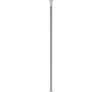 Jiubiaz Barre télescopique en acier inoxydable 140-260CM Barre de douche,Barre de rideau de douche sans percer | Barre de tension, ajustable par rotation, maintien sûr | comme barre de douche