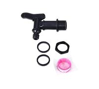 Jiuvaso 2 Pièces Robinet de Récupérateur d'eau de Pluie Adaptateur Universel pour Bidon de Collecte Filetage Précis Montage Rapide en PP Renforcé Pratique Pou, StyleA