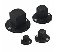 Jiuvaso Adaptateur Douille à Prolongateur pour Douilles Tournevis à Chocs Finition Oxydée Noire pour Réparations Automobiles Assemblage Machines