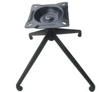 Jiuvaso Base de Chaise Pivotante Fixe Support Piétement Socle Plate-Forme Métallique en Fer Rotation Sécurisée Panneau 14 Cm X 14 Cm avec Entraxe 14 Cm