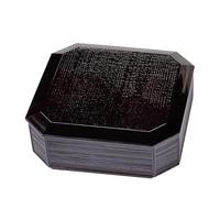 Jiuvaso Bento Box Boîte à Repas Japonaise Plateau à Sushi Boîte Alimentaire Pratique Oilproof pour Femme Homme Adaptée Bureau Maison, Style C, 12,2 cm x 5,3 cm