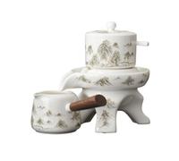Jiuvaso Brasseur Thé Automatique En Céramique Décoratif Brasseur Thé Pich Créatif pr, Style A