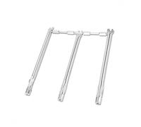 Jiuvaso Brûleur de Barbecue à Remplacement Trois Tubes Inox Structure en Barre Pose Uniforme Restauration de la Température Compatible Série Ii 300 Adapté au Terrasse Jardin Cuisine Extérieure