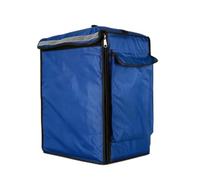 Jiuvaso Cleaning Gear Carrier Sac à Outils Sac Transport Sac Rangement Tissu Oxford Intérieur Isolant Aluminium Compartiments Accessibles Rabat Protecteur