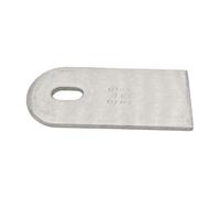 Jiuvaso Connecteur Rampe d' Plaque Fixation en Acier Inoxydable pour Assemblage Gar-corps Rampe Adapté pour Installation Quincaillerie Réparation, 70mm