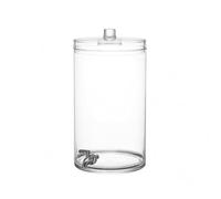 Jiuvaso Distributeur de Boissons Support Stand Base Porte-carafe Élévateur de Comptoir en Bois Accès Périphérique Nettoyage Facile Convient aux Hôtels Cafés Événements Privés, Transparent F