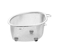 Jiuvaso Égouttoir D'angle et Porte-éponge pour Un Séchage Efficace, Petit