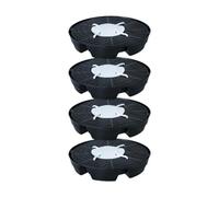 Jiuvaso Ensemble de 4 Supports pour Pots à Arrosage Automatique D'intérieur et de Balcon