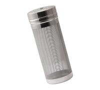 Jiuvaso Filtre à Bière Passoire Inoxydable avec Couvercle Infuseur Accessoire Vin Tamis Filtration Outil pour Boissons Résistant à La Chaleur Adapté à La Cuis, 7x18cm