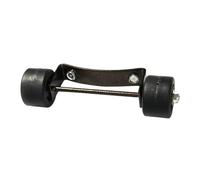 Jiuvaso Kit de Roue Mobile pour Chauffage de Terrasse, Pièces Détachées pour Chauffage de Terrasse Haute Performance.