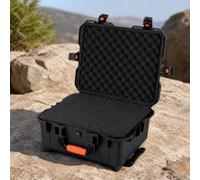 Jiuvaso Mallette de Protection Étanche Antichoc Verrouillable avec Poignée Ergonomique Rigide en PP pour Rangement et Portage d'Équipement Adaptée au, Style to 1