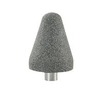 Jiuvaso Meule à Ébarber Disque à Dresser Disque à Polir Roue Rotative Carbure de Silicium Fonction Usure Réduite Convient pour Artisanat Maison Sculpture Pier, Cône 5.8X4.4CM