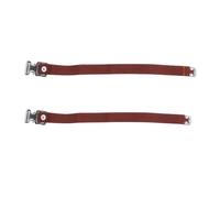 Jiuvaso Pièces Détachées pour échasses de Plaquiste, Fixations de Pieds, Supports de Talon, Projets de Bricolage, Plâtrerie, Construction de Routes, Vis, Sang, 2 sangles 55 cm.